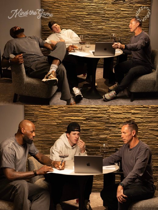 里夫斯现身《球场大脑》与詹姆斯纳什畅谈篮球