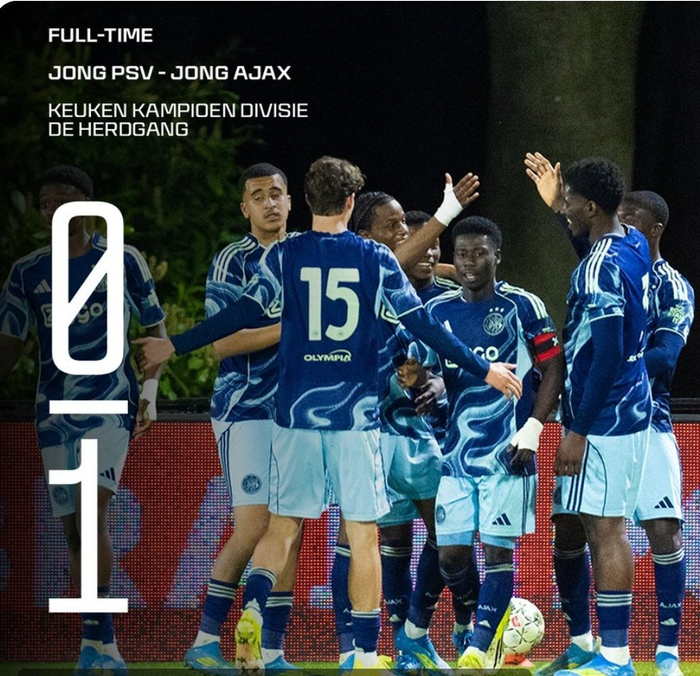 阿贾克斯青年队客场1-0力克埃因霍温青年队 伊布